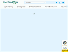 Tablet Screenshot of markenmix.de
